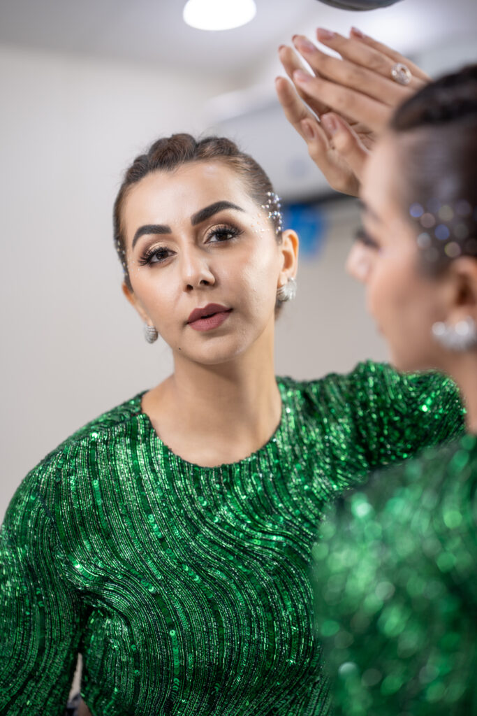 Nikki Galrani with Art of Glam Salon, Chennai